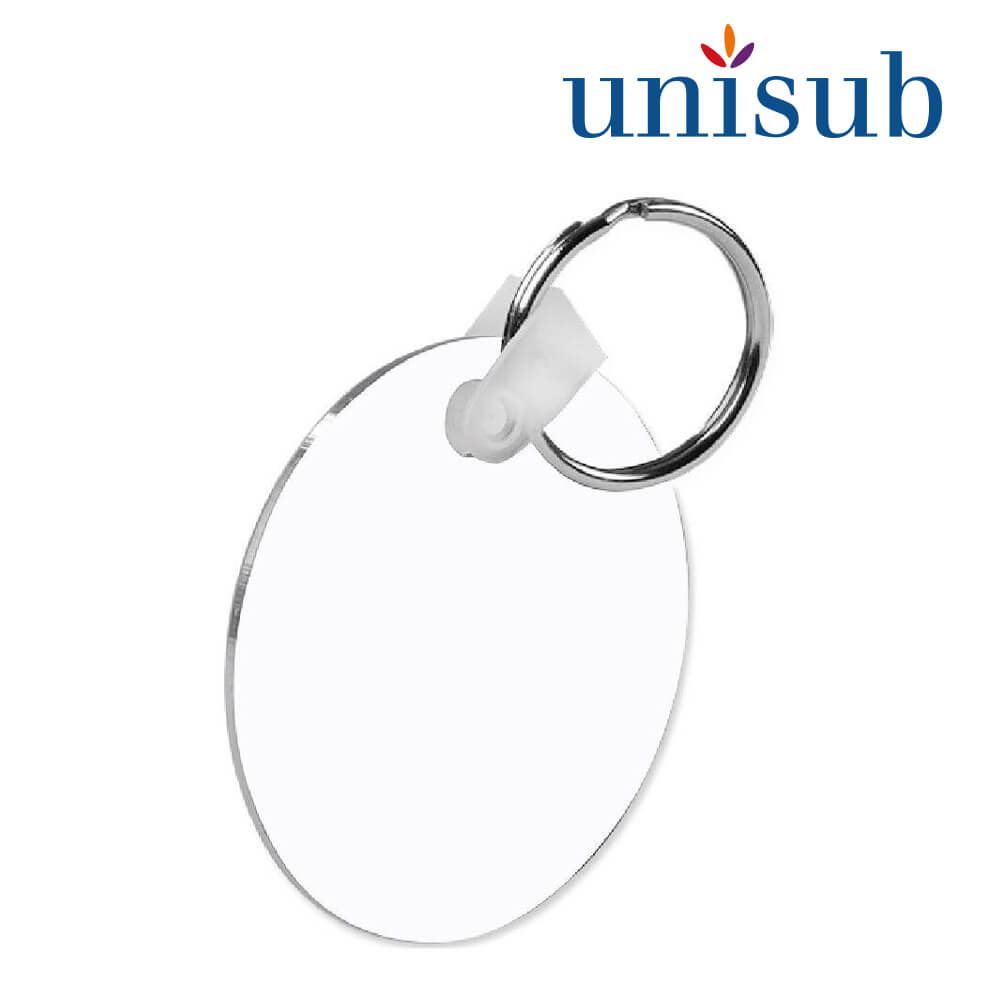 Unisub Sublimation Keychain - Round 2 Sided