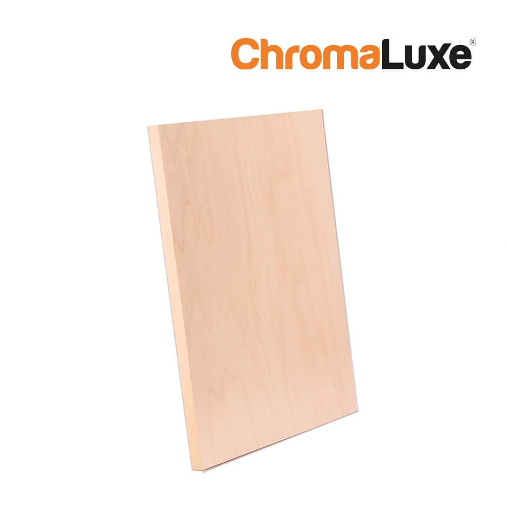 ChromaLuxe Natural Wood Sublimation Photo Panel - 279 x 356 x 15.88 mm