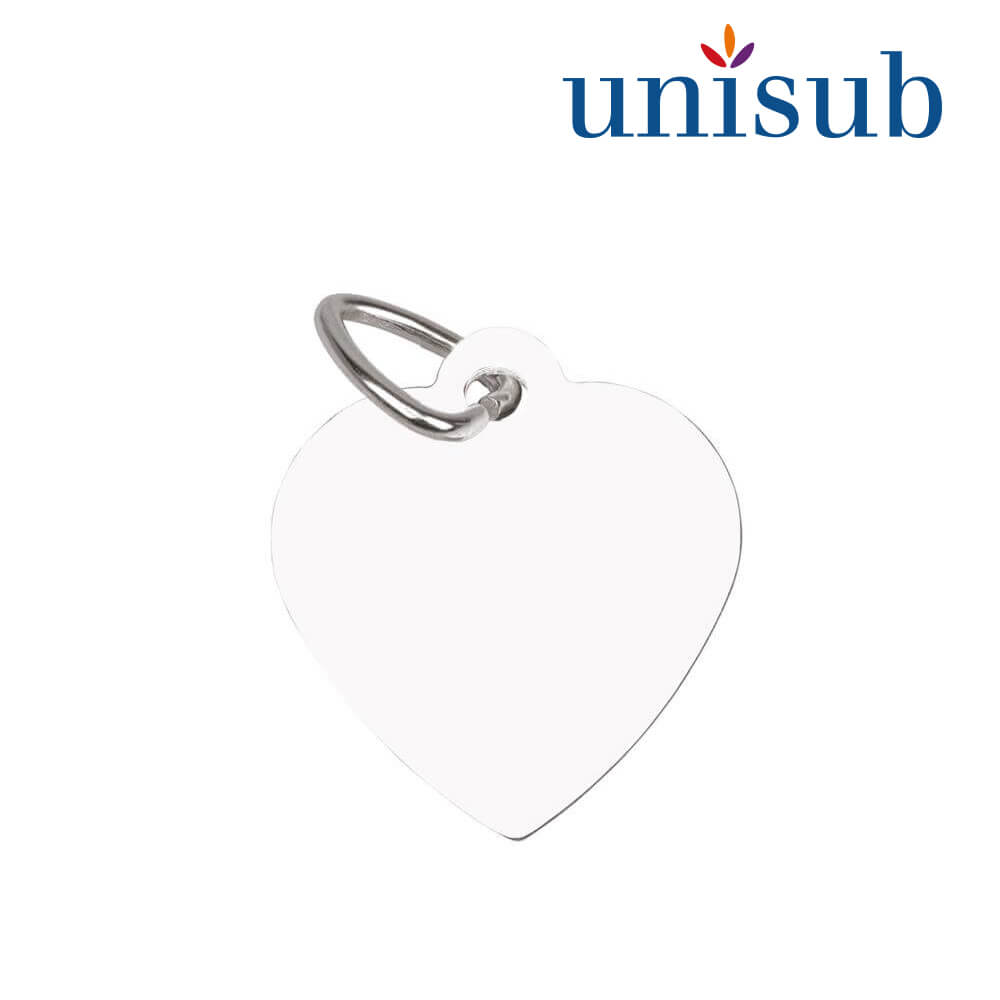 Unisub Sublimation Pet Tag - Heart