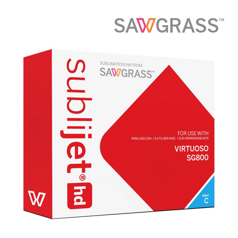 SubliJet-HD, cyan - Sawgrass SG800 Encre de Sublimation