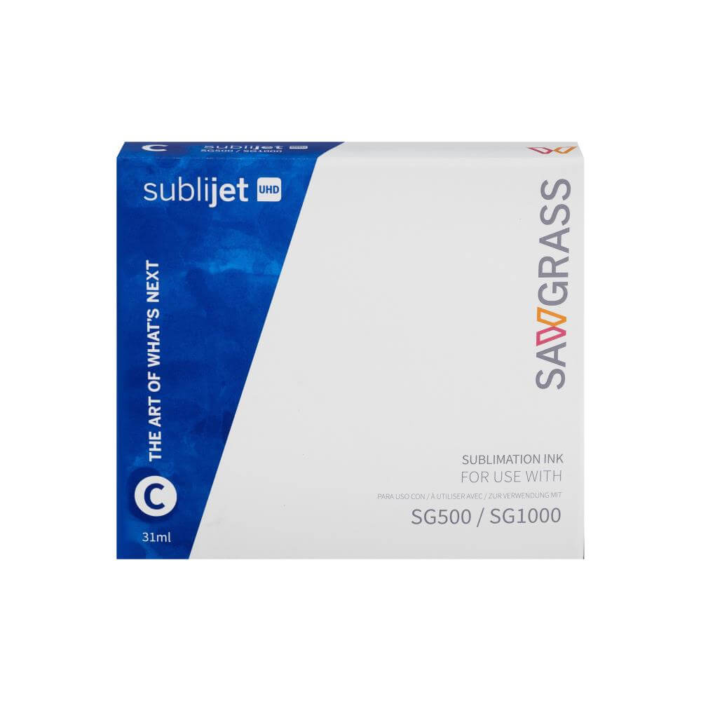 SubliJet-UHD Standard Cartridge Set - Sawgrass SG500 & SG1000 Sublimation Ink Cyan