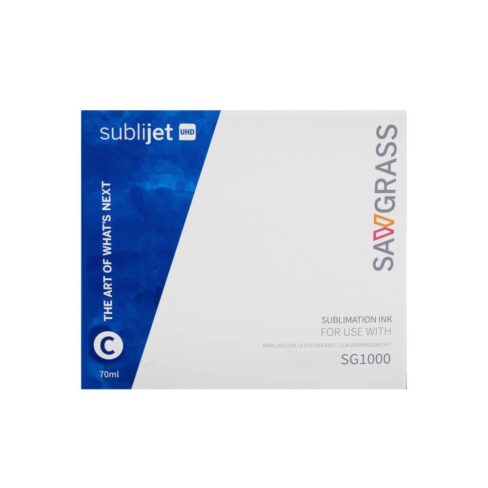 SubliJet-UHD Extended Cartridge Set - Sawgrass SG1000 Sublimation Ink Cyan