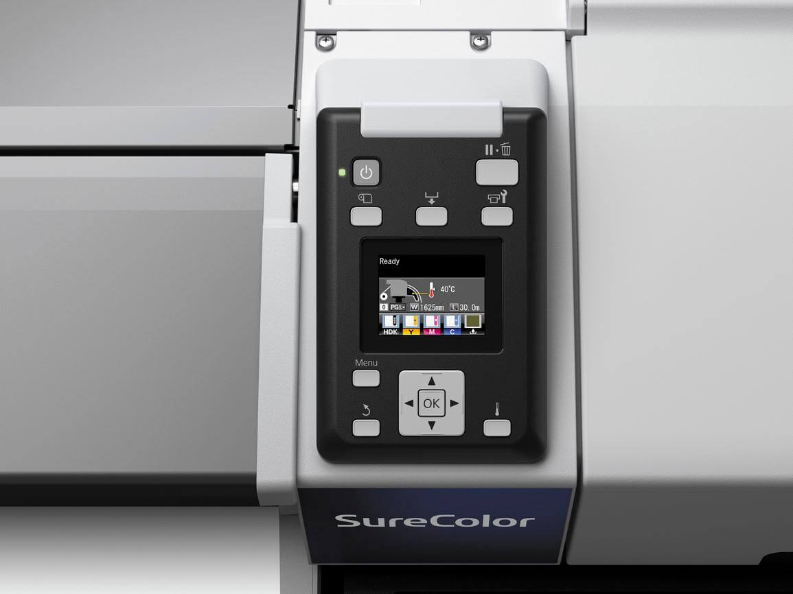 Epson SureColor SC-F7200 hdK Sublimation Printer Control unit