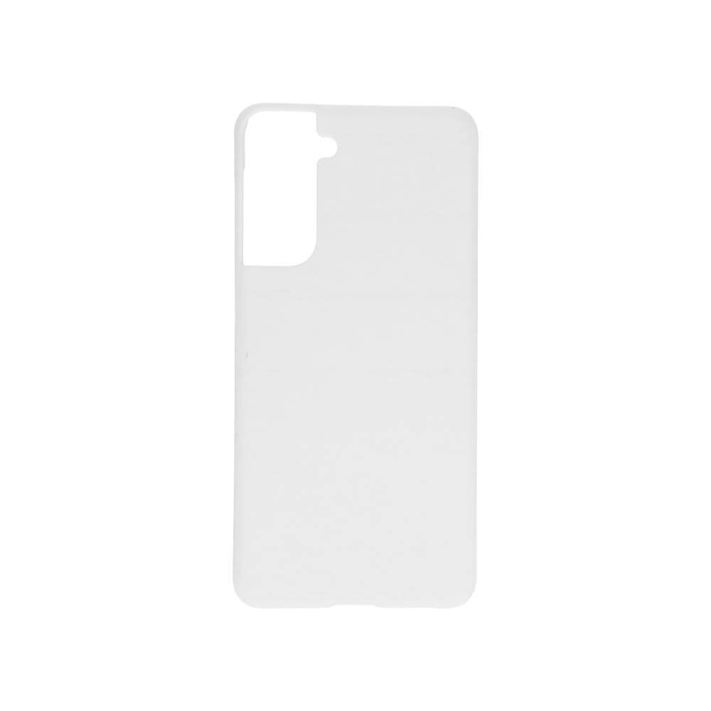 3D Samsung Galaxy S21 Sublimation Phone Case - Matte White Backside View