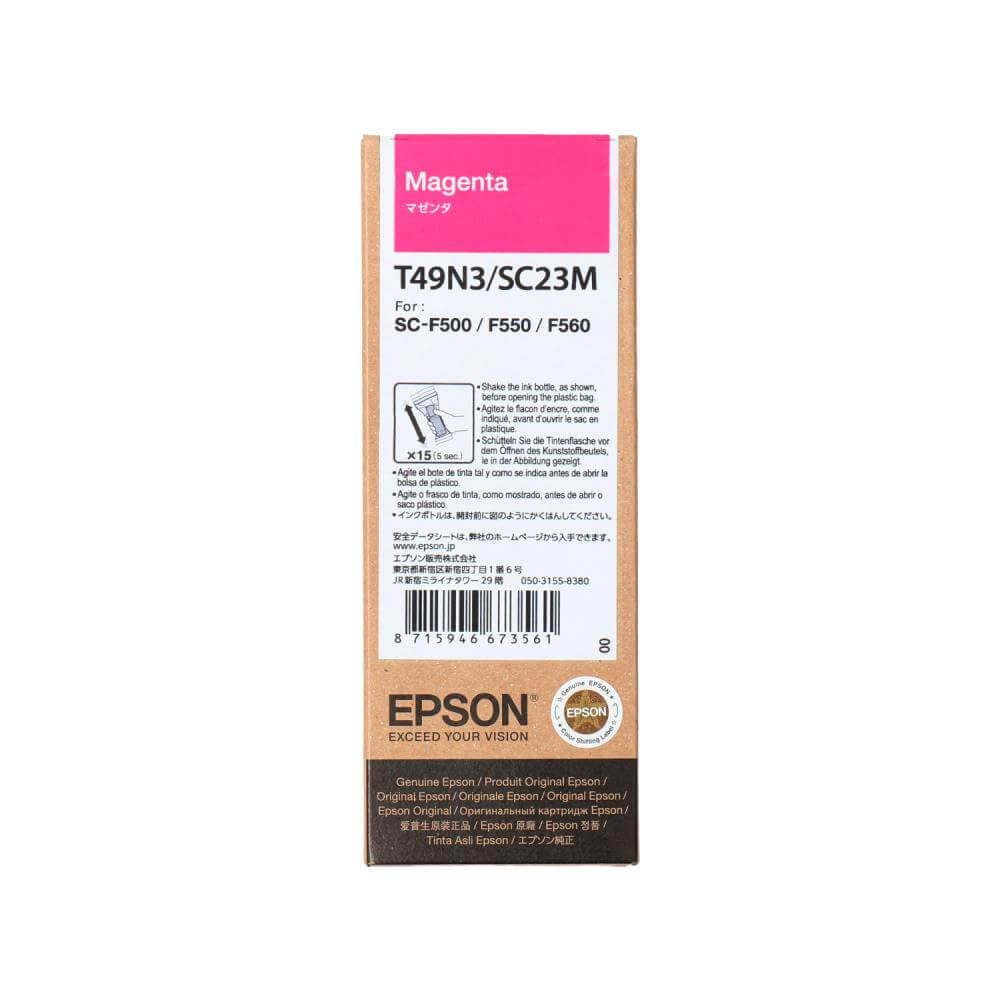 Epson Dye Sublimaton Ink - SureColor SC-F500 and SC-F100 - Magenta