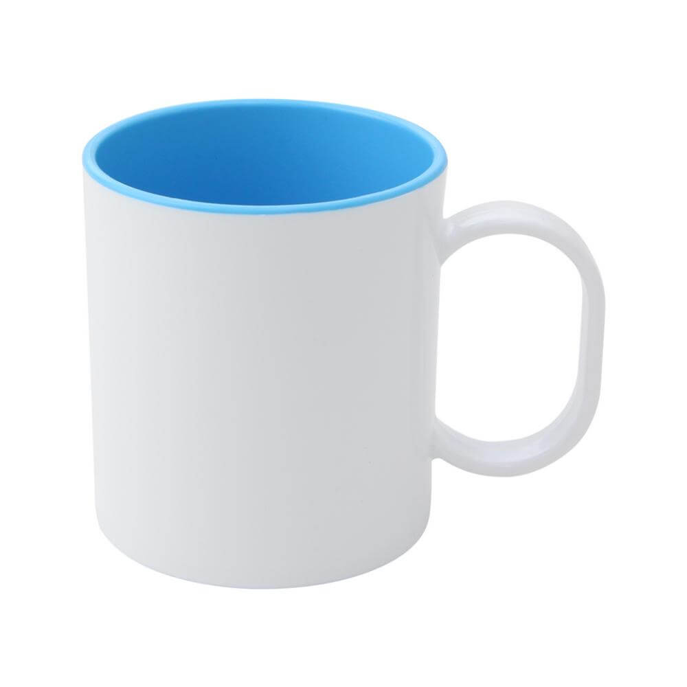 Sublimation Mug 11oz Light Blue - Plastic