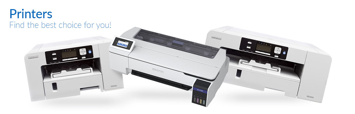 Sawgrass SG500 Sublimation Printer with Choice of SubliJet UHD