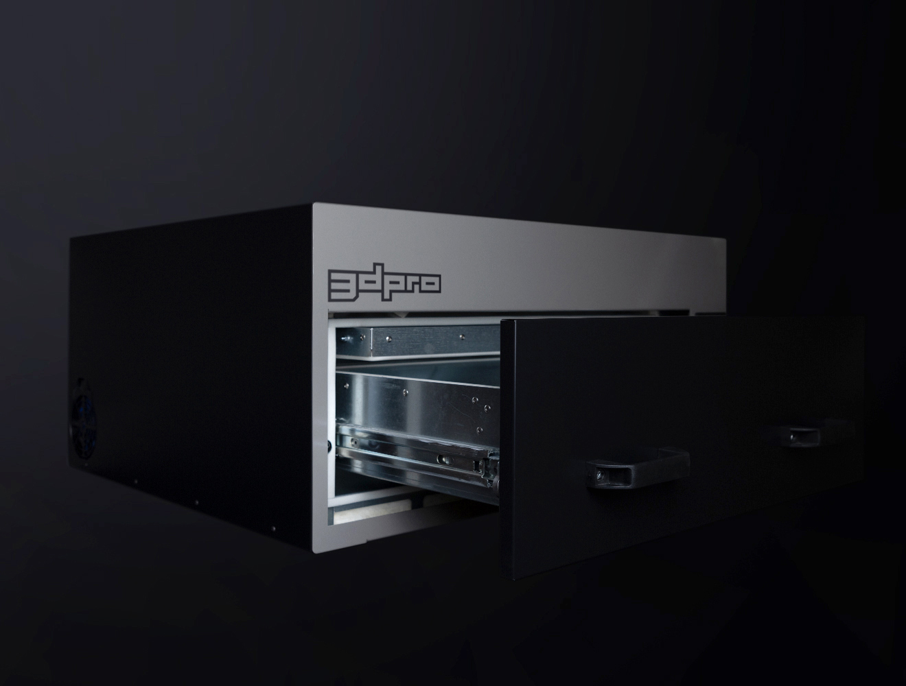 3D PRO Vacuum Sublimation Oven Open View