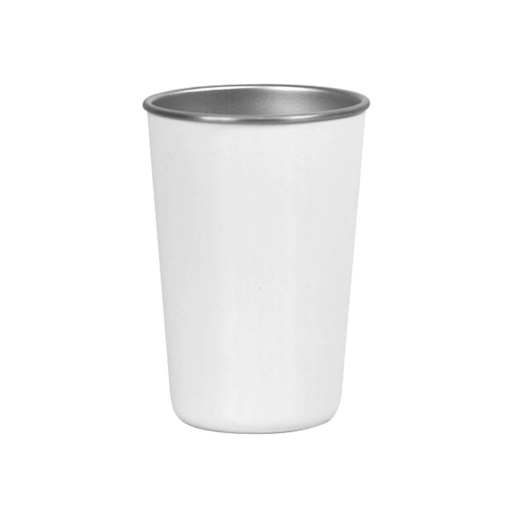 Stainless Steel Latte Sublimation Mug - White