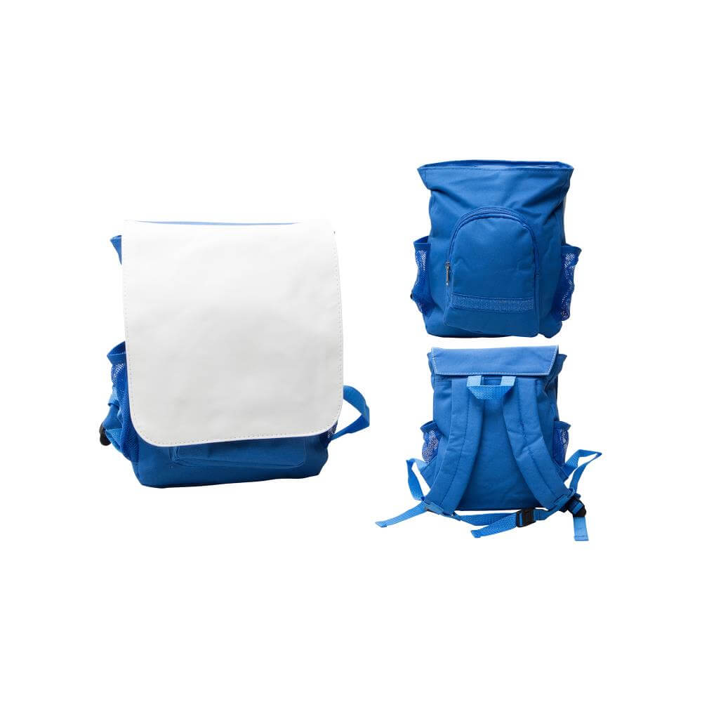 Sublimation Backpack Kids 20 x 27 cm - Blue
