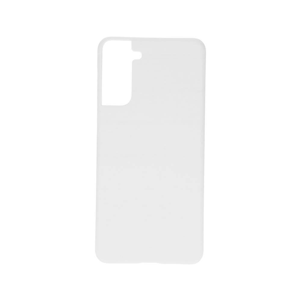3D Samsung Galaxy S21+ Sublimation Phone Case - Matte White Backside View
