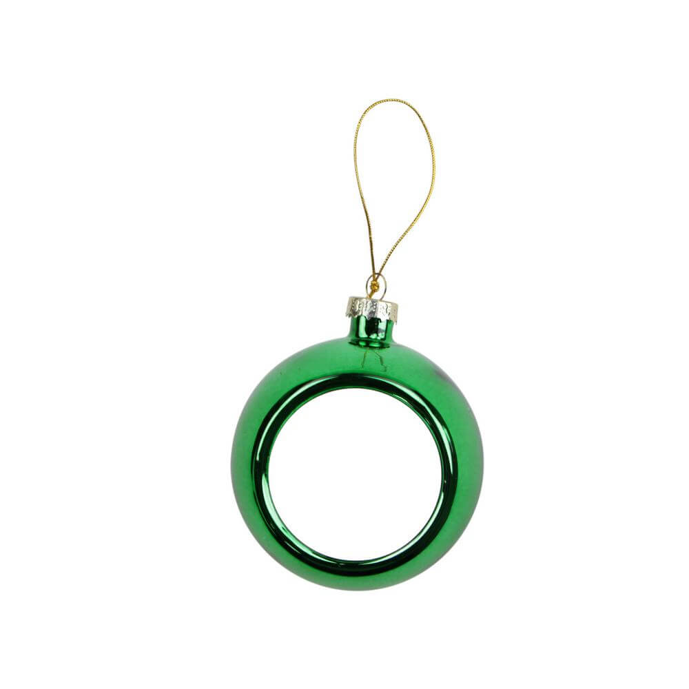 Christmas Ball Glass Ø80 mm - Green