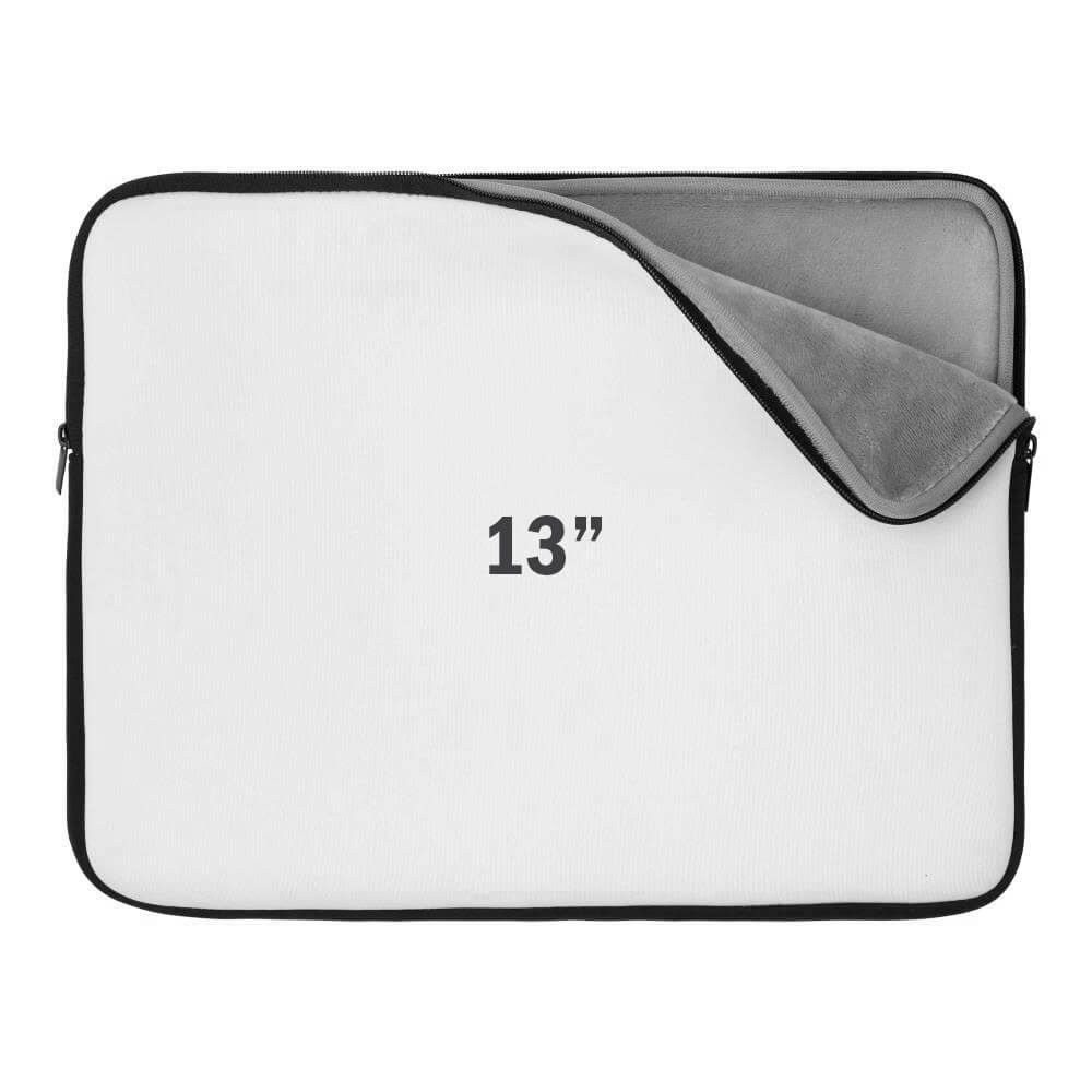 Neoprene Sublimation Laptop Sleeve with Lining