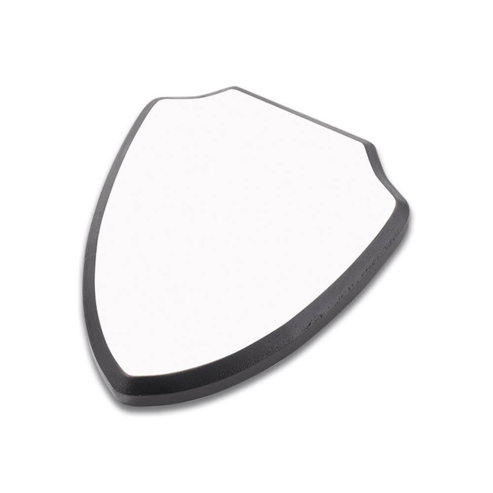 Unisub Shield Sublimation Plaque with Black Edge