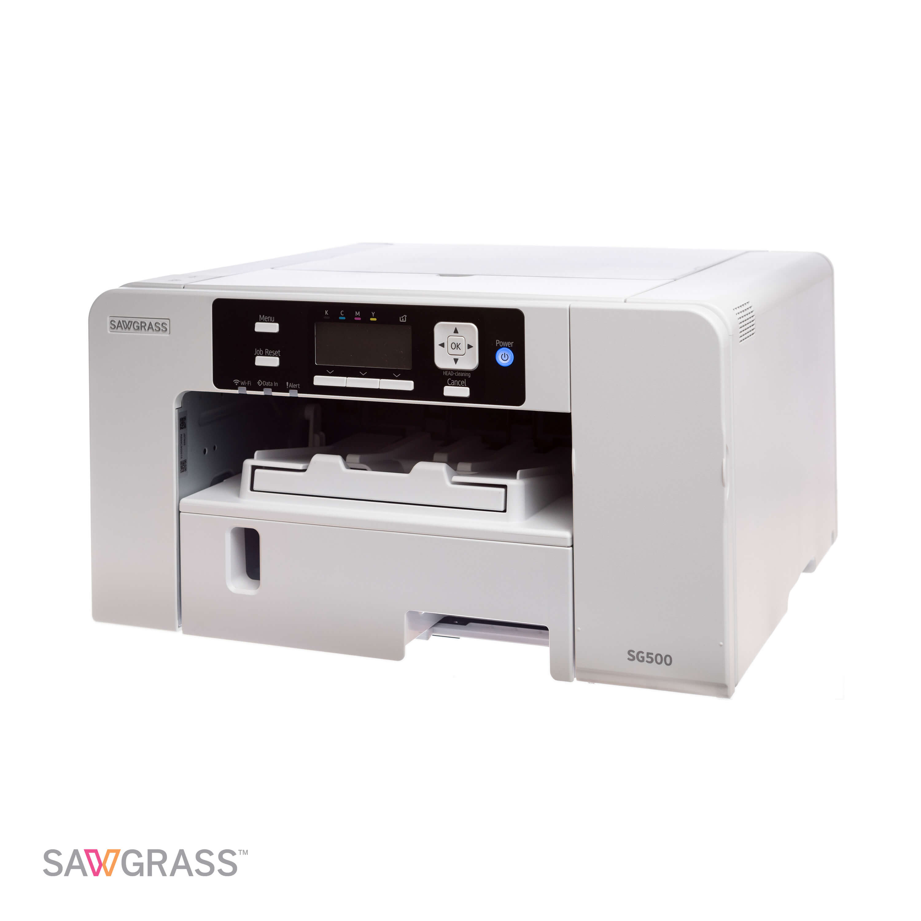 Sawgrass SG500 A4 Sublimation Printer Starter Set 20 ml Side View