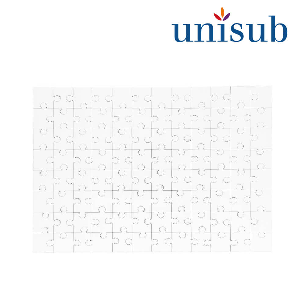 Unisub Sublimation Puzzle 25 x 36 cm - Wood 96 pcs