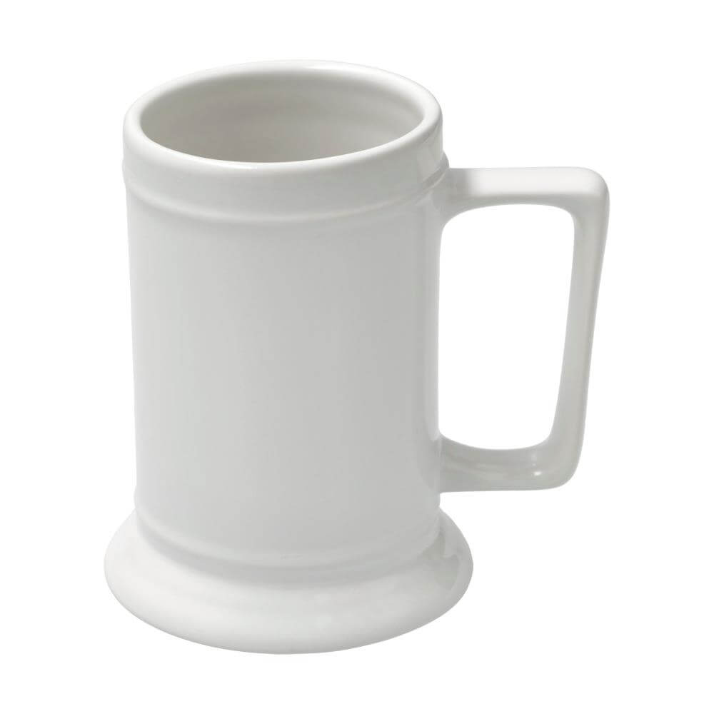 Sublimation Beer Mug 18oz White