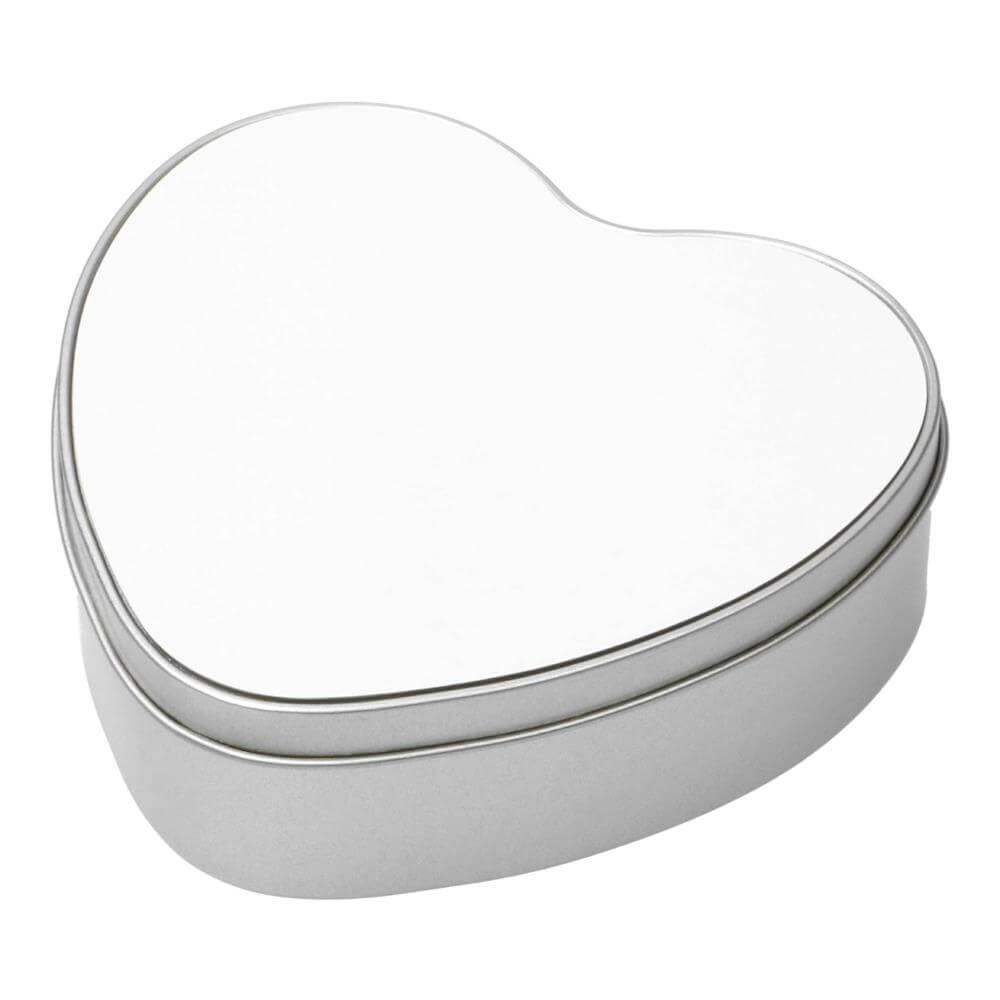 Sublimation Heart Shape Tin - 130 x 150 x 50 mm