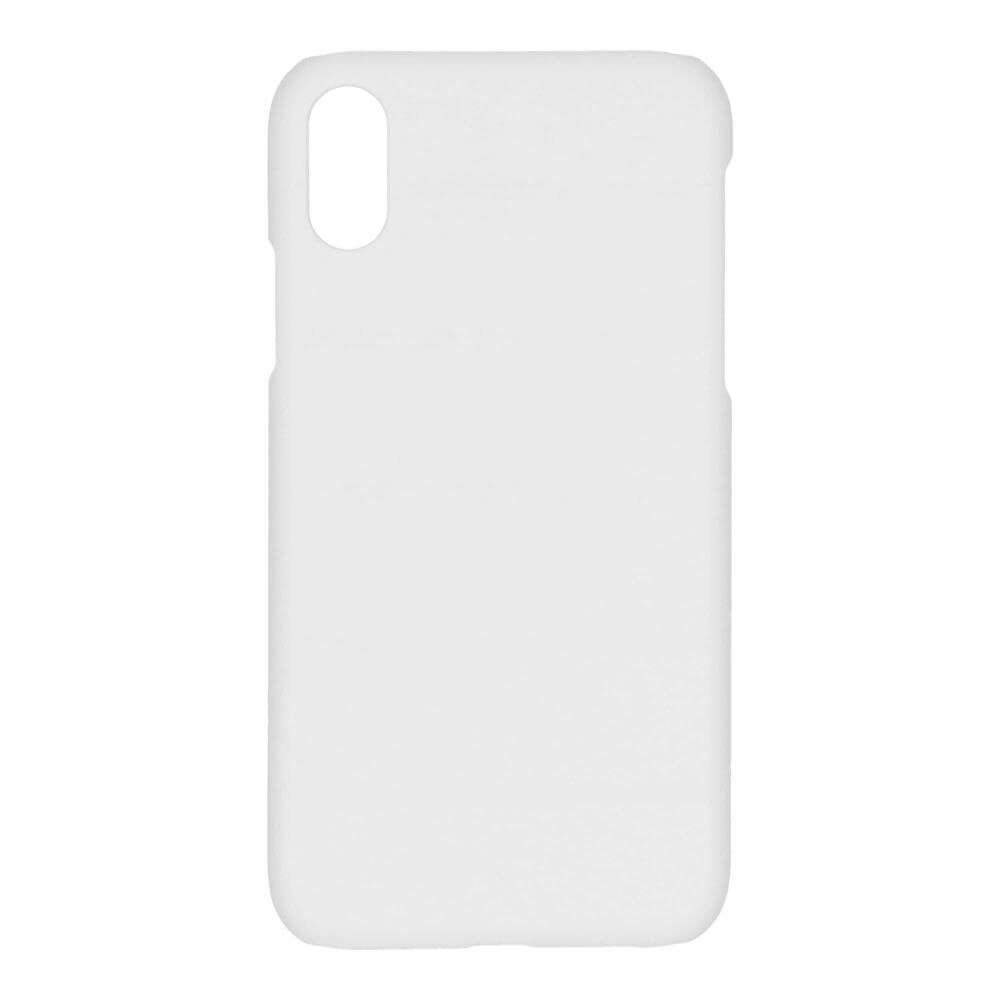 3D Apple iPhone XR Sublimation Case - Matte White Backside View