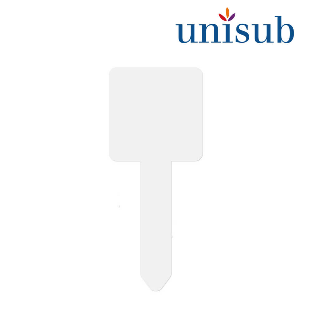 Unisub EXTENDED Square Sublimation Garden Stake - 70 x 175 mm