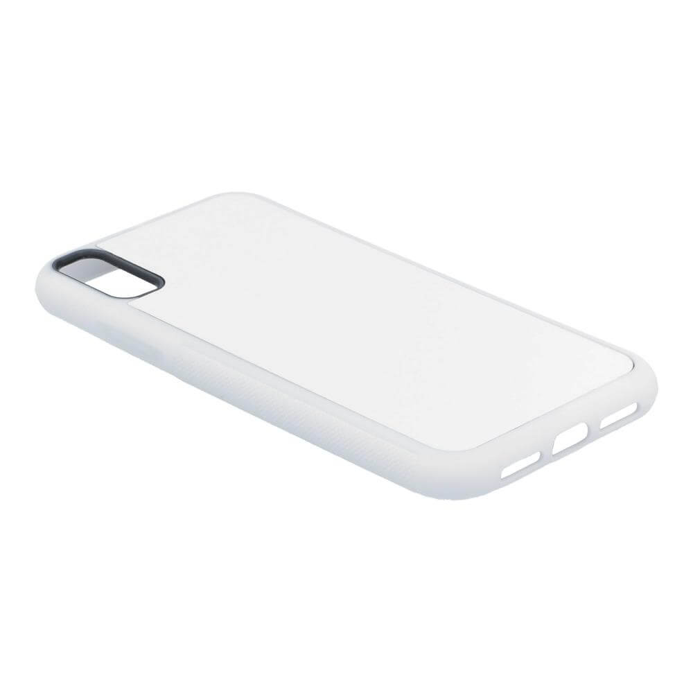 Apple iPhone XR Sublimation Phone Case - Rubber White