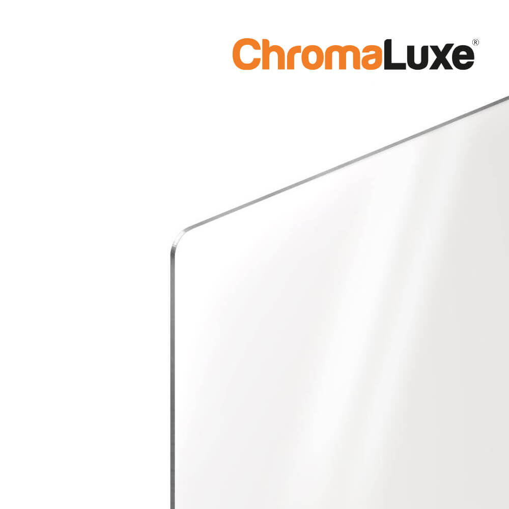 ChromaLuxe Photo Panel Gloss White