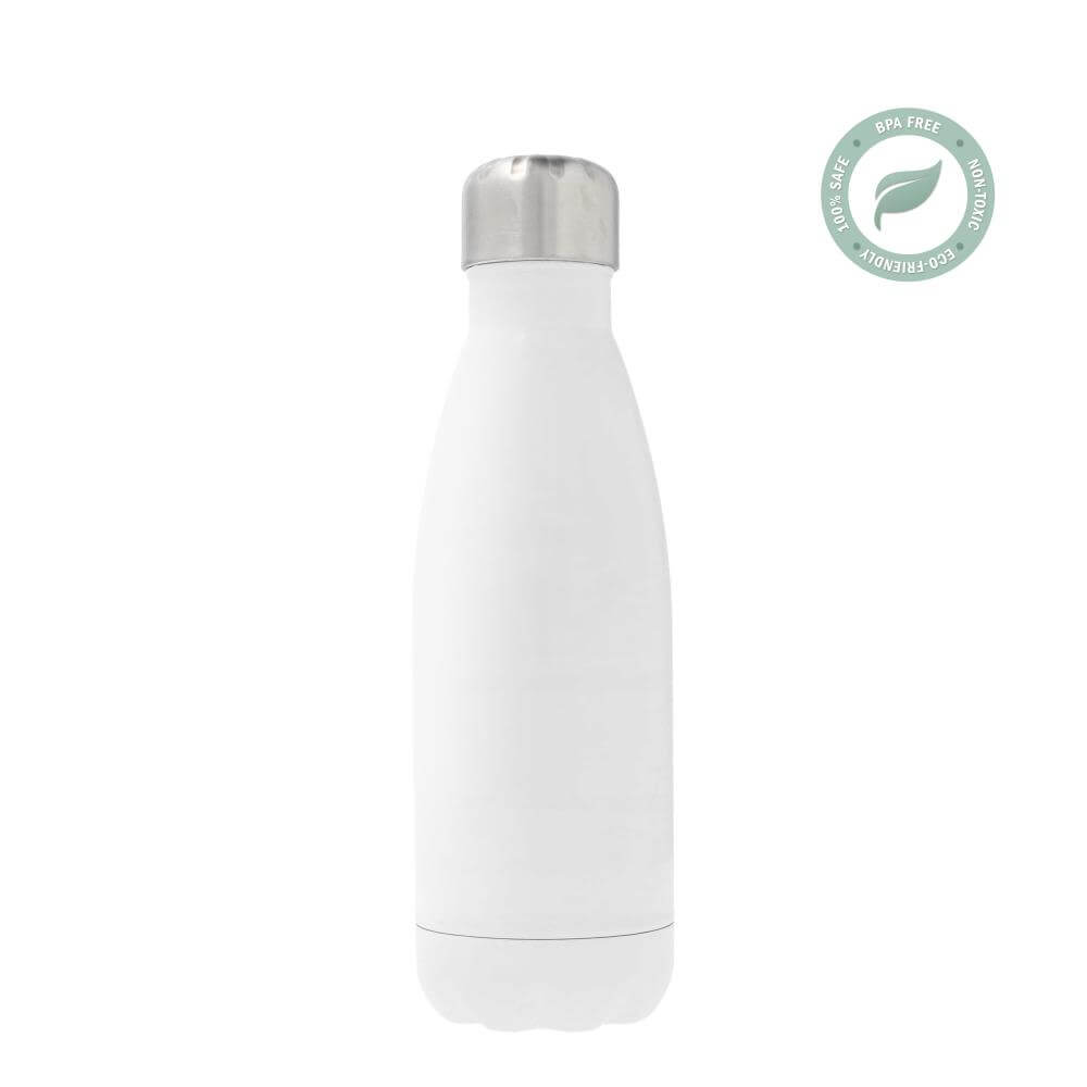 Stainless Steel Sublimation Thermos Bottle 350 ml / 12oz - White