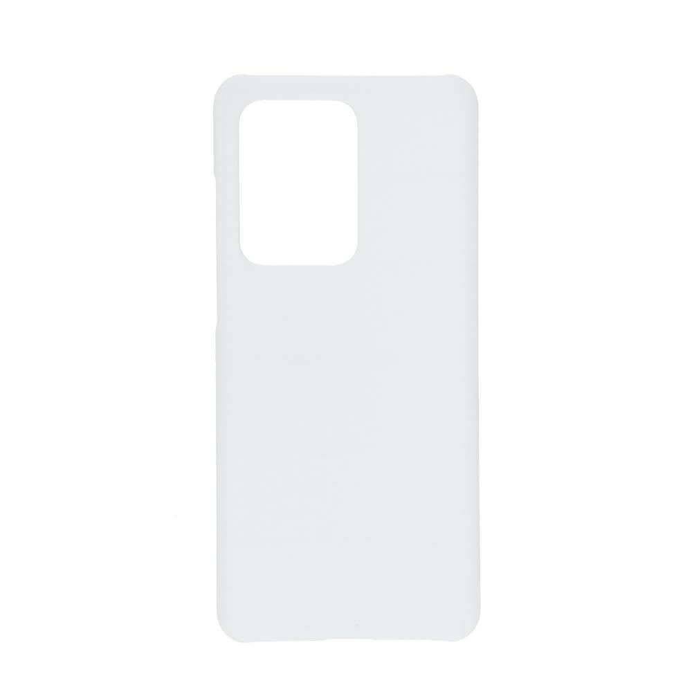 3D Samsung Galaxy S20 ultra Sublimation Phone Case - Matte White Backside View