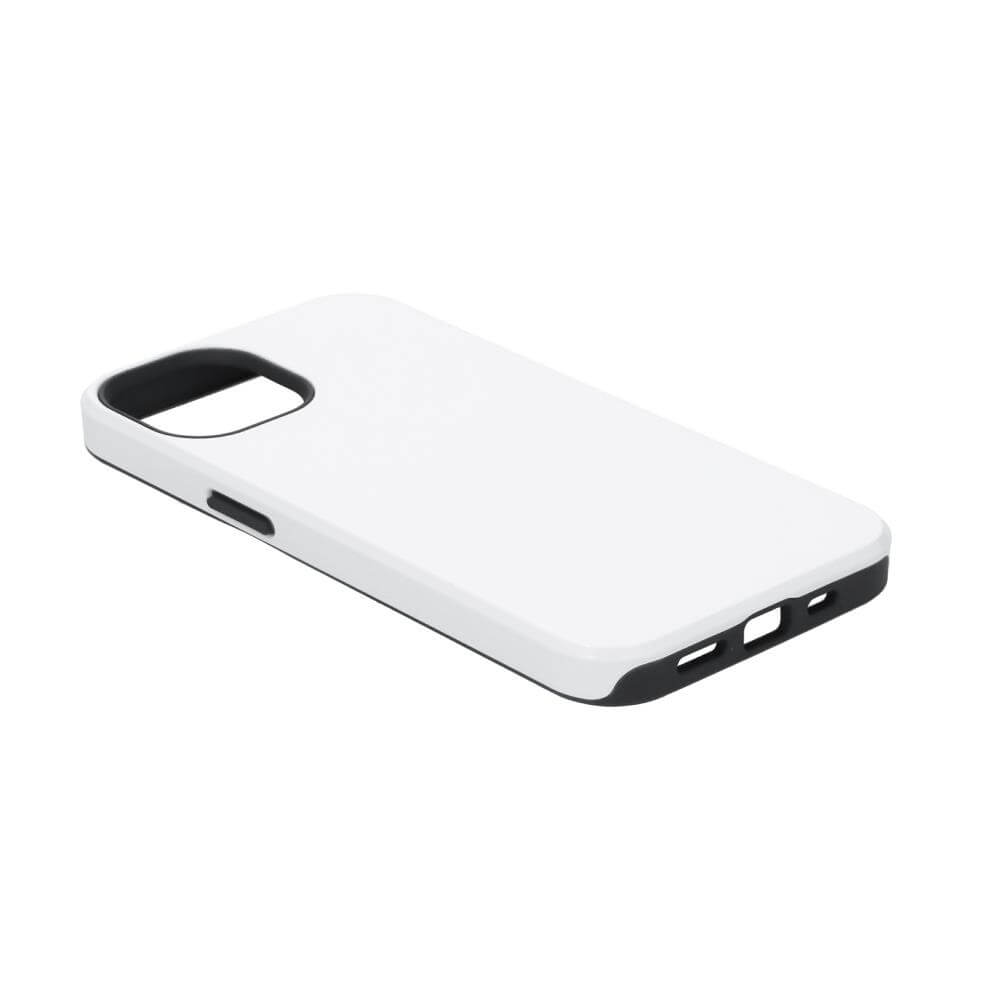 3D Apple iPhone 13 Sublimation Tough Case - Gloss White