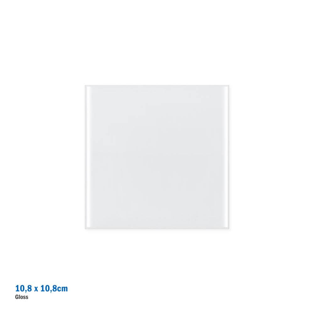 Ceramic Sublimation Tile Glossy - 10,8 x 10,8 cm