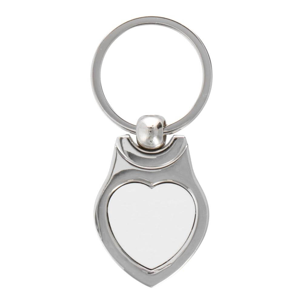 Heart shape Sublimation Keychain - 22 x 24 mm