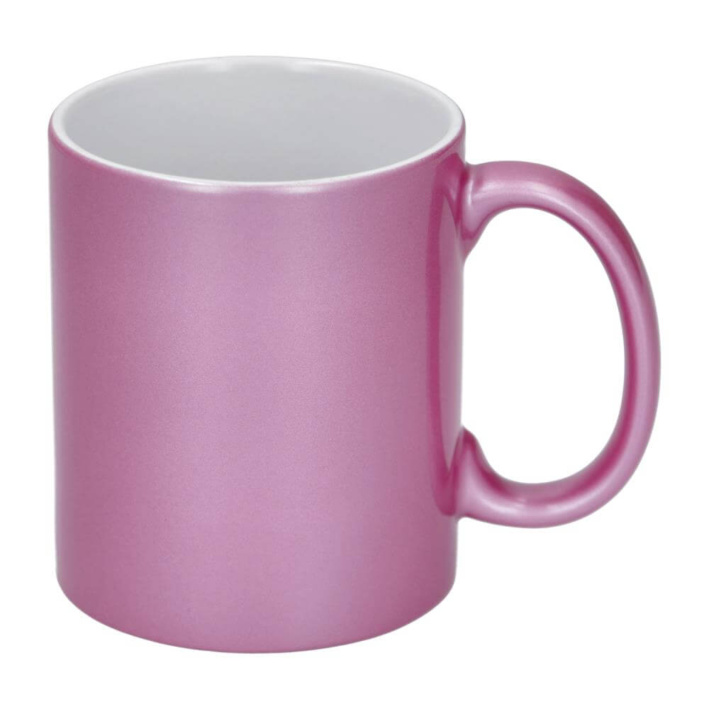 Sublimation Mug 11oz – High Gloss Pink