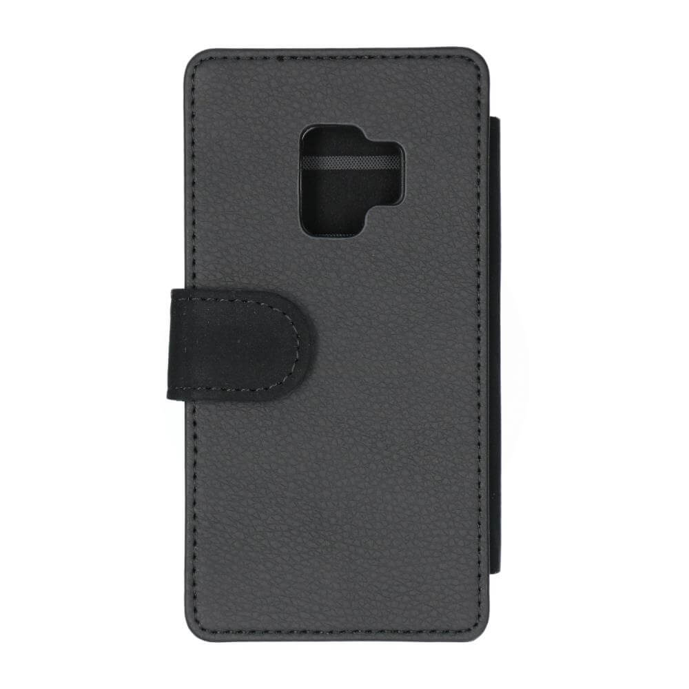 Samsung Galaxy S9 - Sublimation Flip Case Black Back View