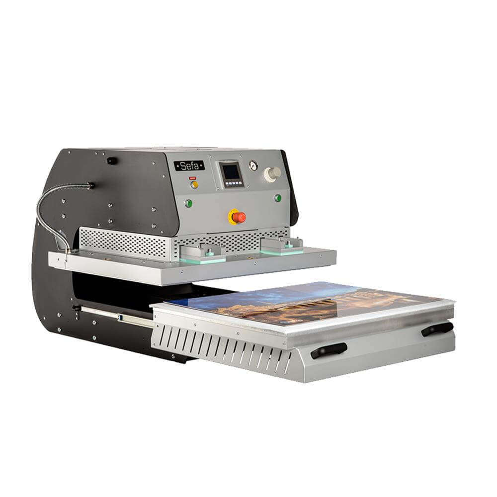 Sefa Slide 865 Heat Transfer Press - 85 x 65 cm With Printed Blank