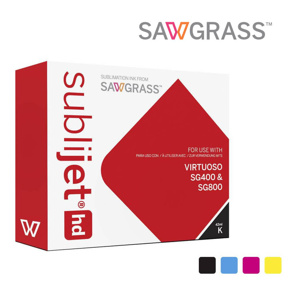 SubliJet-HD - Sawgrass SG400 & SG800 Sublimation Ink DIS.028.BLA.CRT