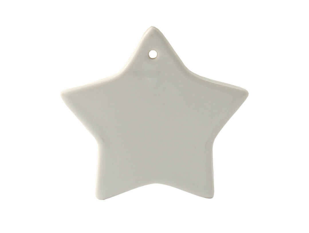 Christmas Tree Sublimation Ornament - Star