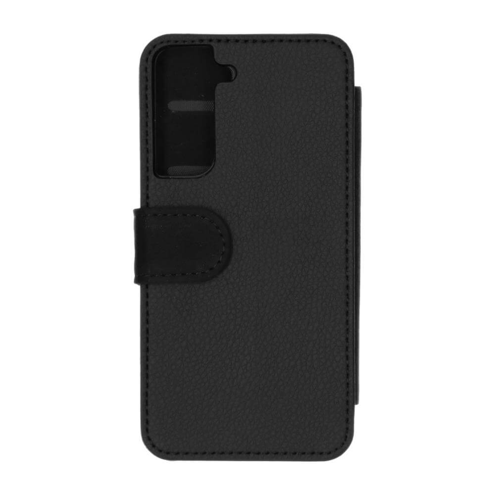 Samsung Galaxy S21 Sublimation Flip Case - Black Back View