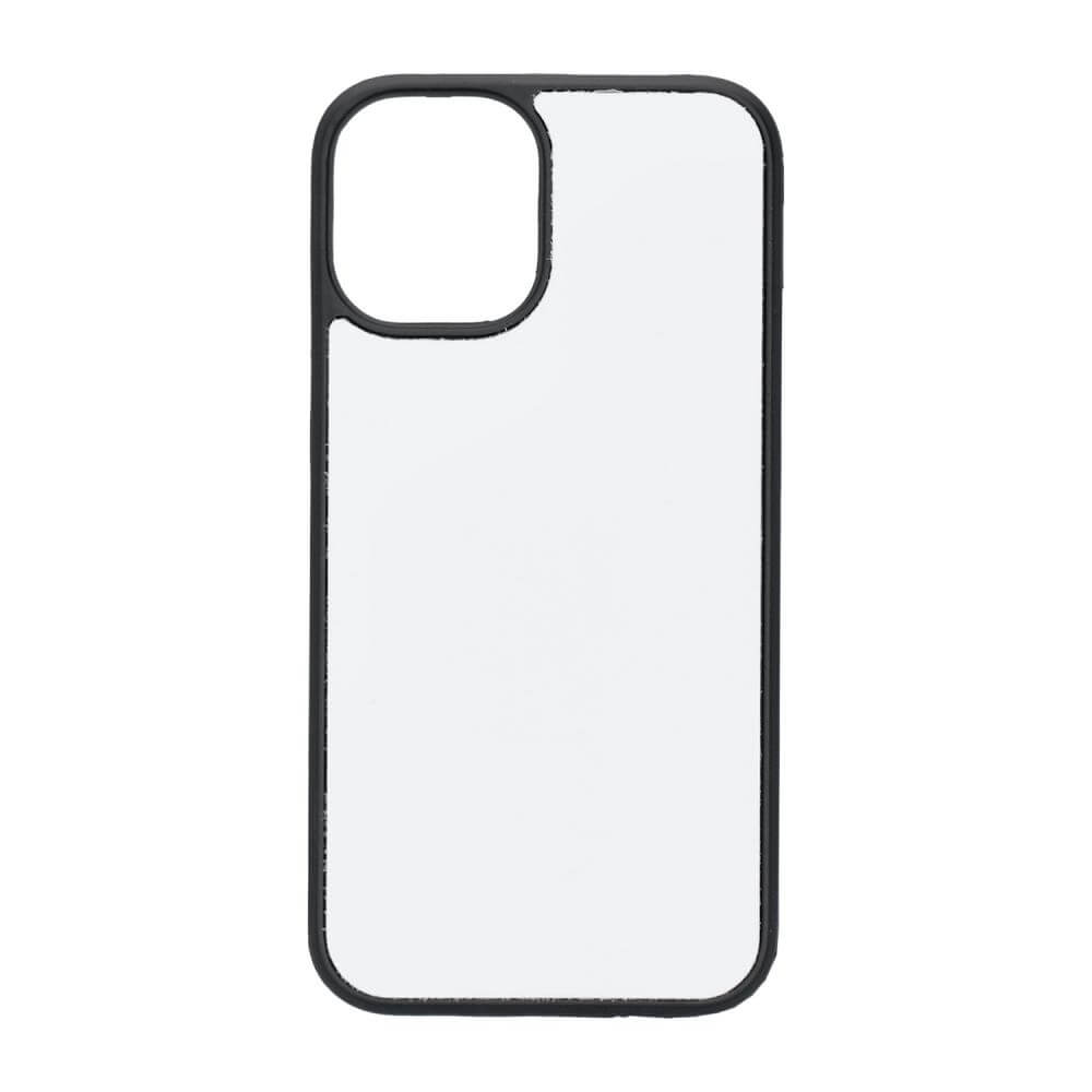 Apple iPhone 12 mini Sublimation Phone Case - Rubber Black Back Cover