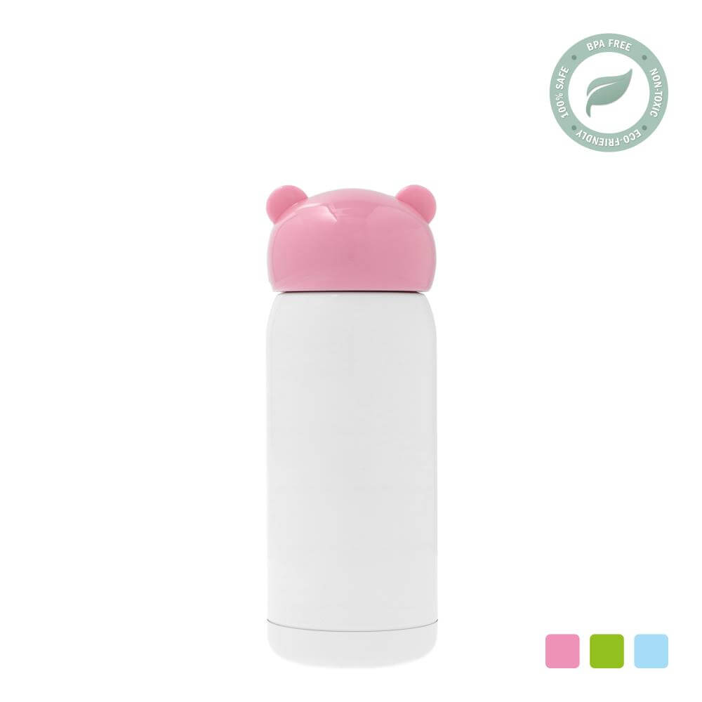 Stainless Steel Sublimation Thermos Bottle 320 ml / 11oz - Pink