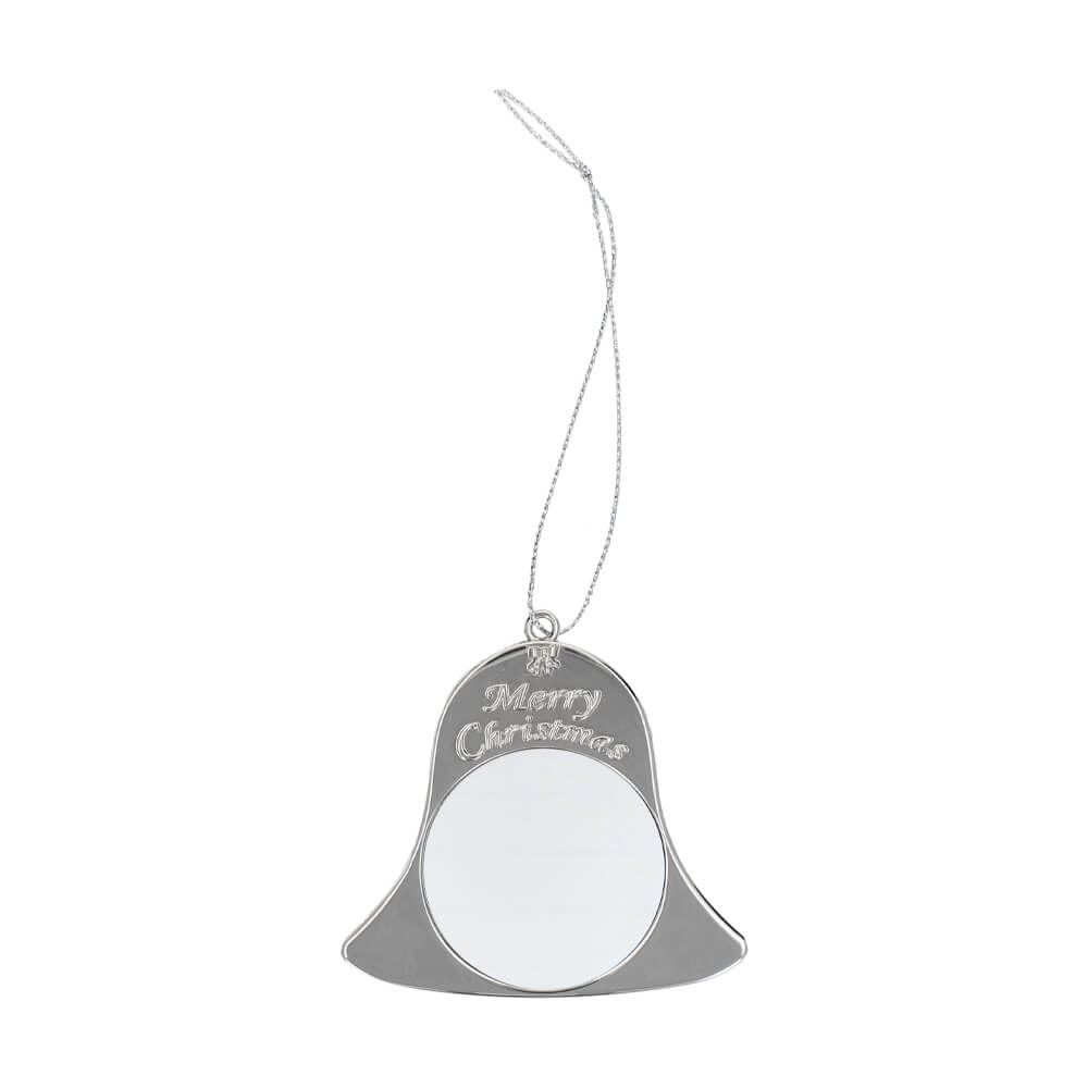 Sublimation Christmas Tree Ornament – Bell Frontside View