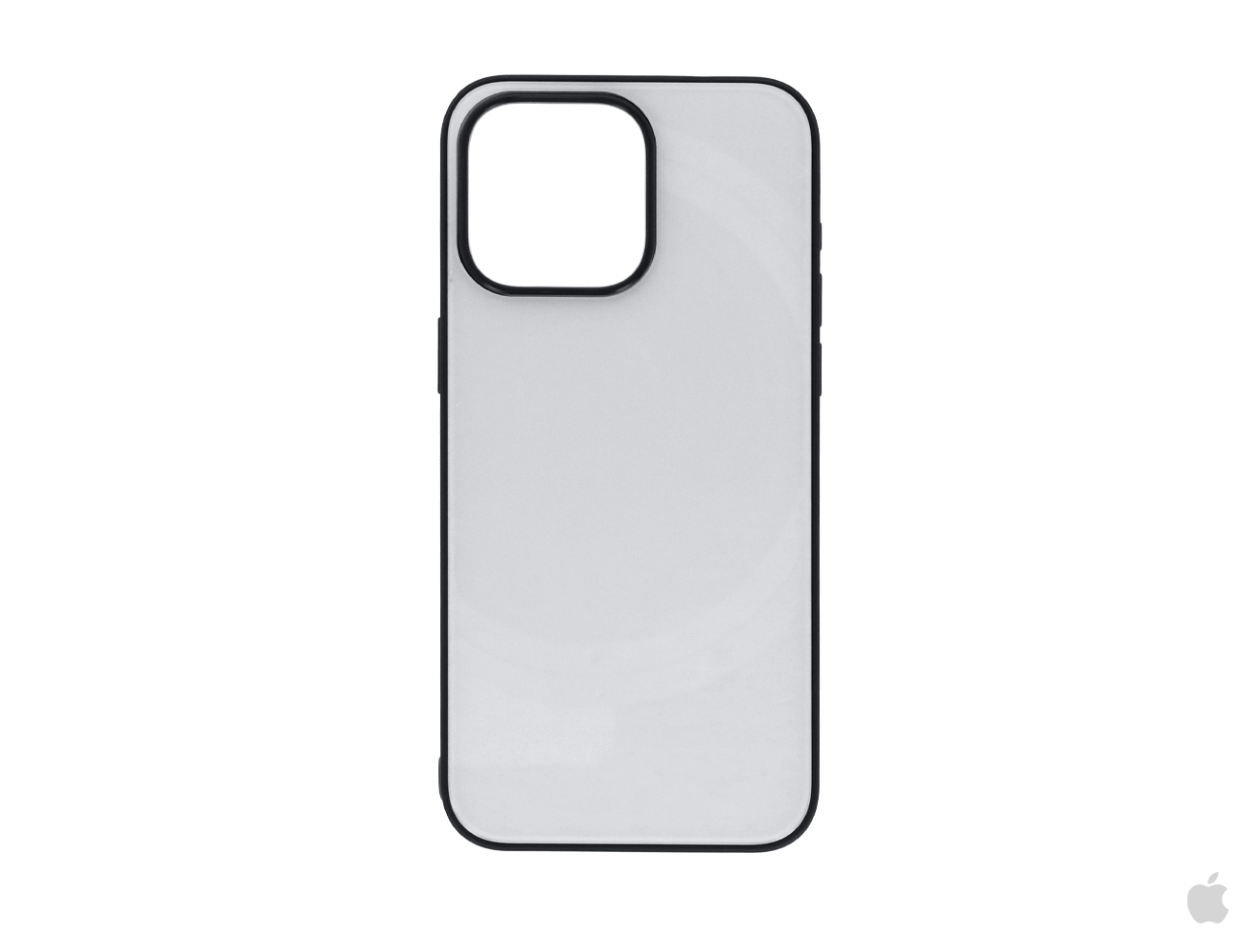 Apple iPhone 15 Pro Max Sublimation Phone Case - Rubber Black