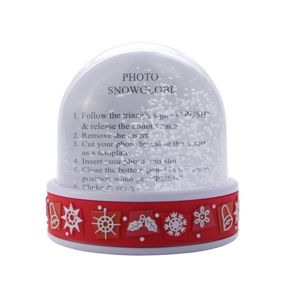 Photo Snow Globe 95 x 92 mm - Christmas