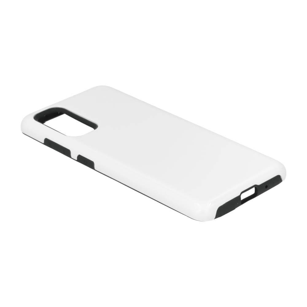 3D Samsung Galaxy S20 Sublimation Tough Case - Gloss White