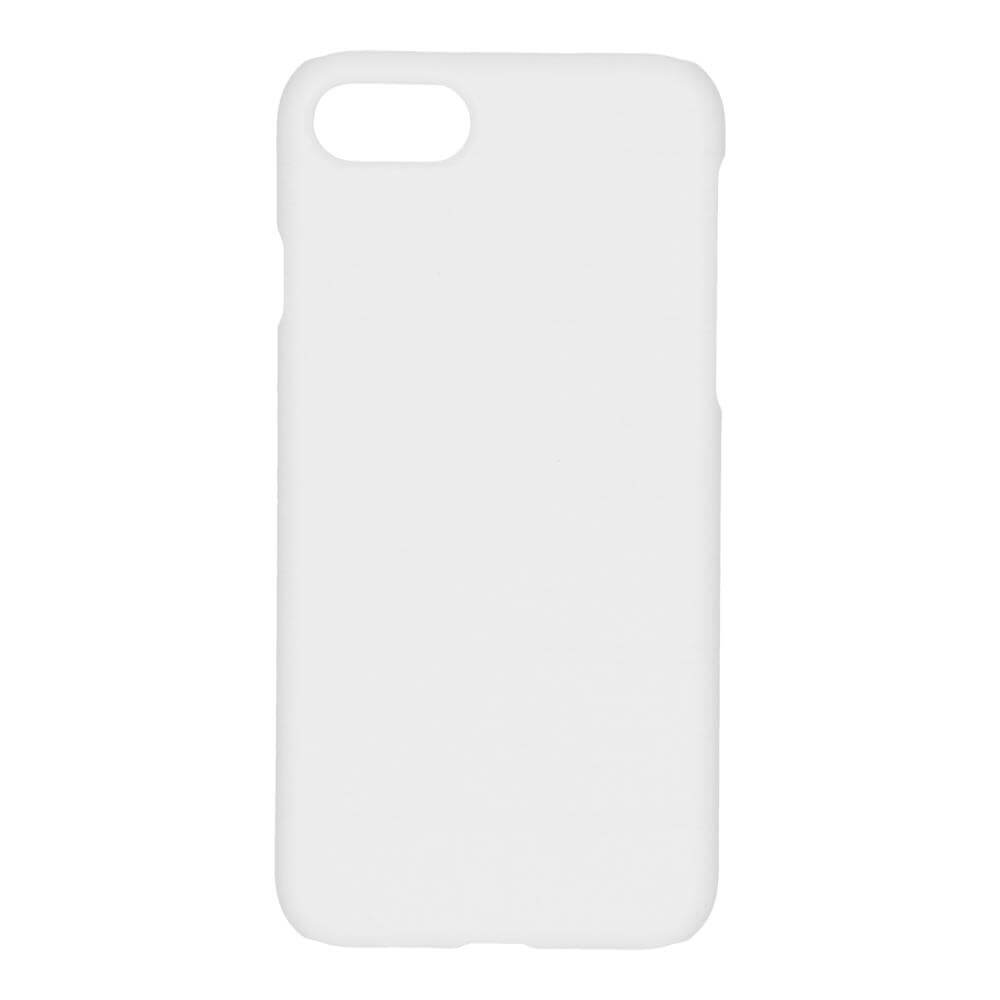 3D Apple iPhone SE3 Sublimation Case - Matte White Backside View