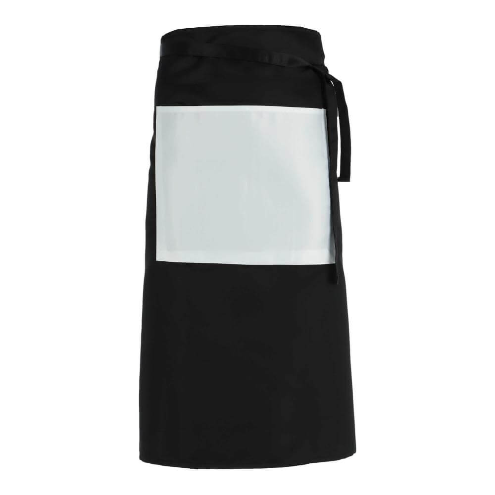 Sublimation Cooking Apron 85 x 83 cm - Black