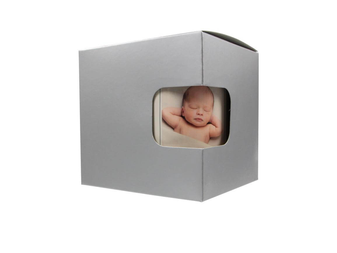Gift Packaging Box for 11oz Mug, Silver
