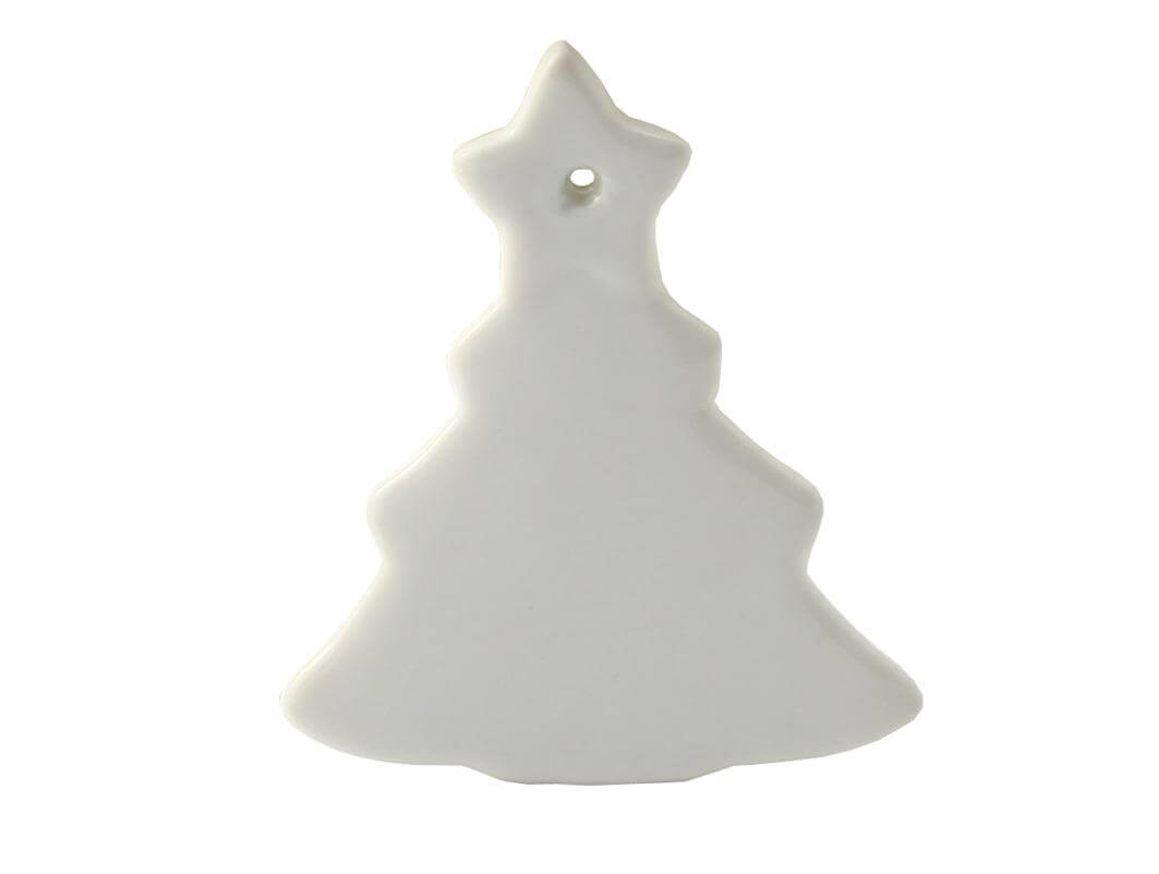 Christmas Tree Sublimation Ornament - Tree