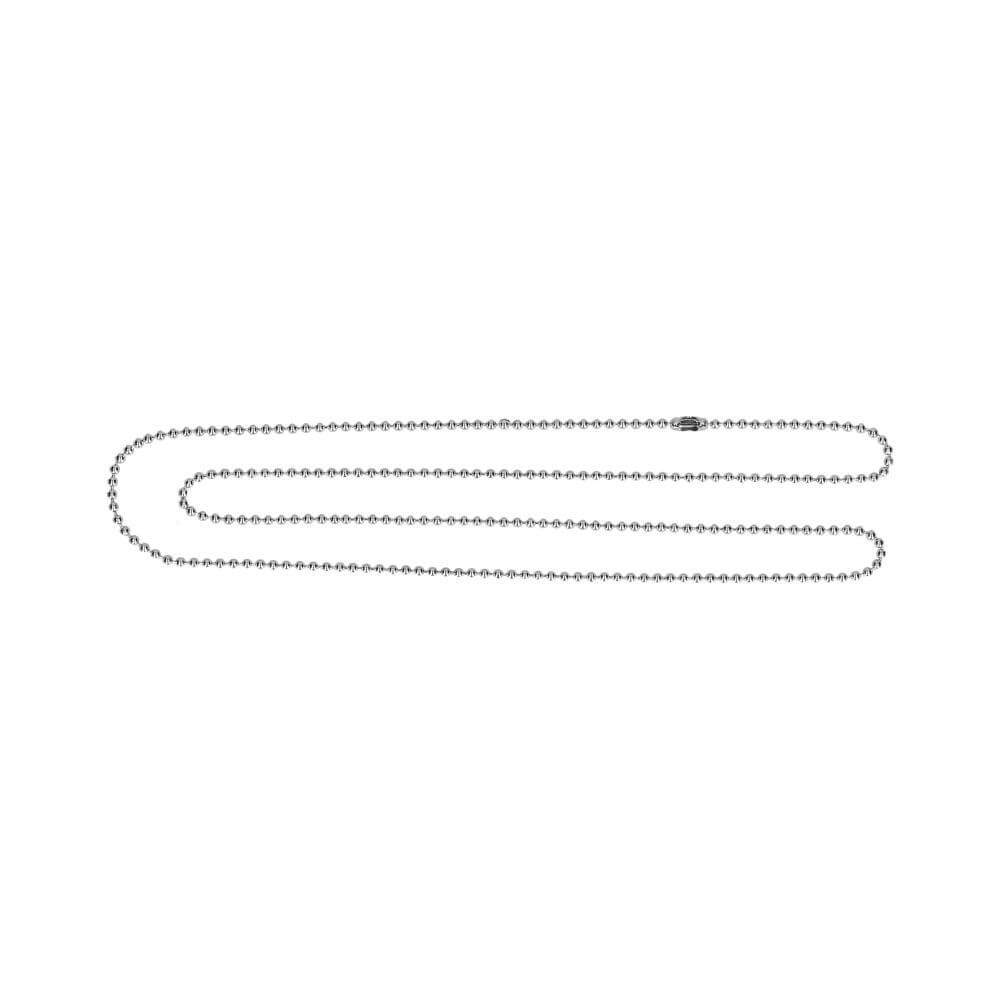 Unisub Bead Chain For ID tag with Jump Ring 30 inch / 762 mm