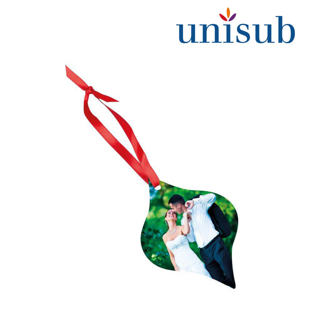 Unisub Sublimation Ornament - Tapered 2 Sided