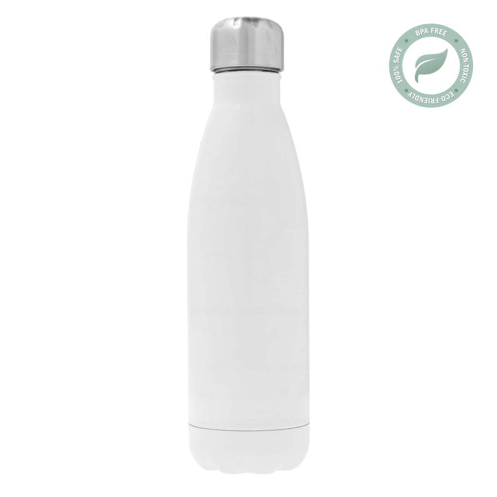 Stainless Steel Sublimation Thermos Bottle 500 ml / 17oz - White